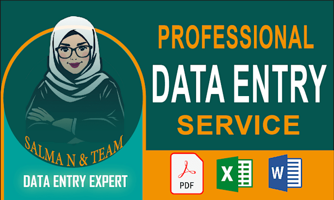 Gig Preview - Do excel data entry, copy paste and website data entry tasks