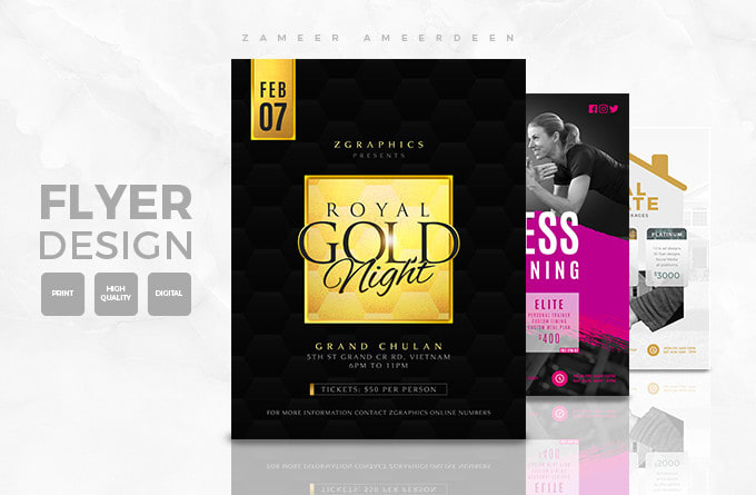 Flyer Design Services By Freelance Flyer Designers Fiverr