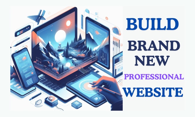 Gig Preview - Build any kind of professional website for your business