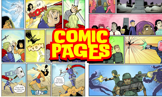 Bestseller - draw the best comics pages