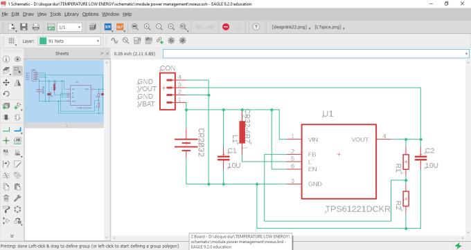 Gig Preview - Design high quality schematics in eagle cad and prepare a factory ready pcb