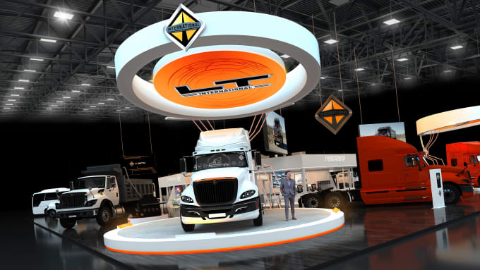 Gig Preview - Design a 3d trade show booth, stall, kiosk or expo stand