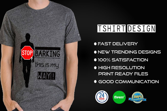 Gig Preview - Design eye catching and trending t shirt design