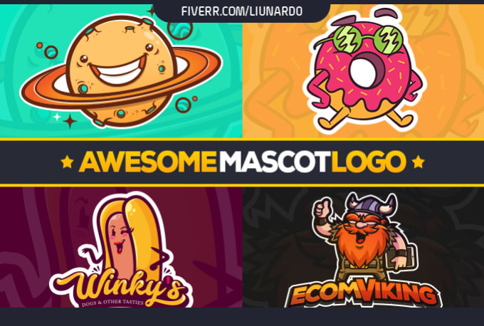 Bestseller - design an awesome mascot logo