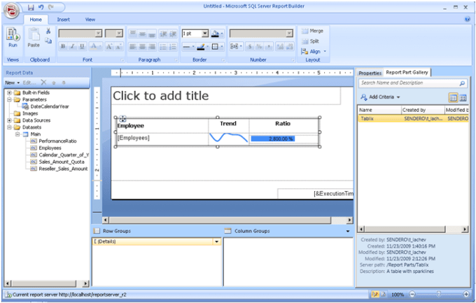 Gig Preview - Develop ssrs and other sql database reports for various needs