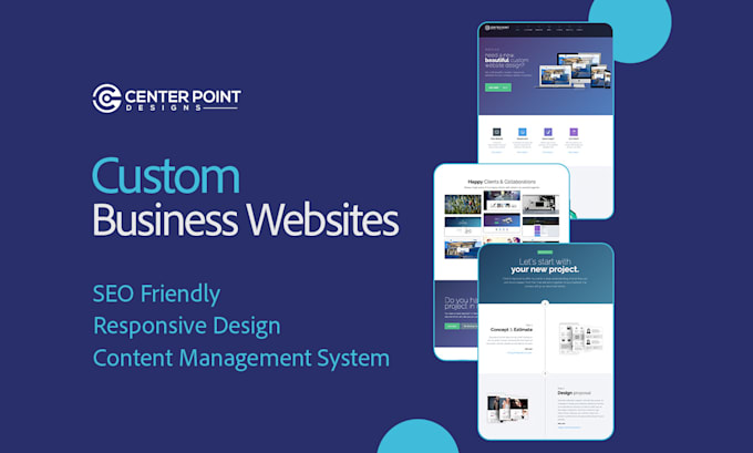 Gig Preview - Design a professional website for your business