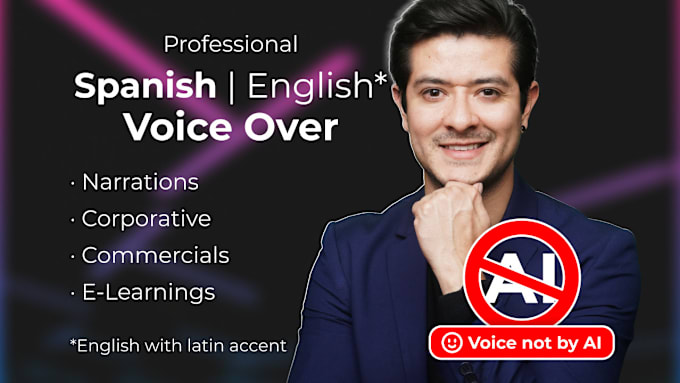 Bestseller - record a professional voice over in latin spanish