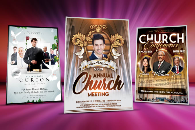 Gig Preview - Design professional church flyer