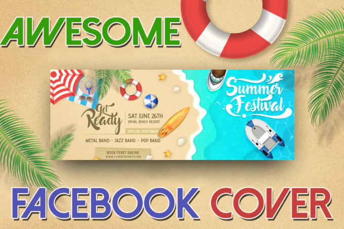 Gig Preview - Design an awesome social media cover