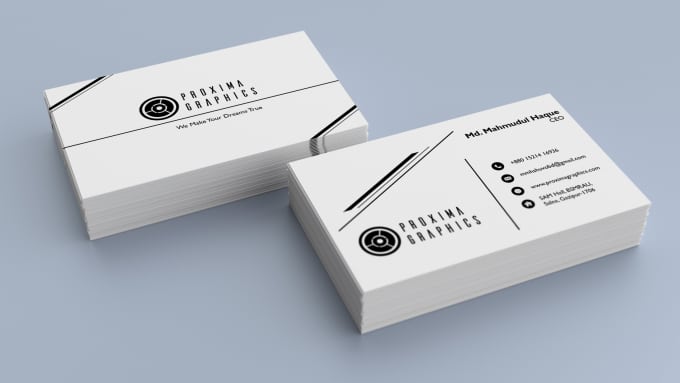 Gig Preview - Design awesome looking business card