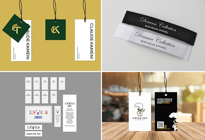 Bestseller - do clothing hang tag and label  design within 6hours