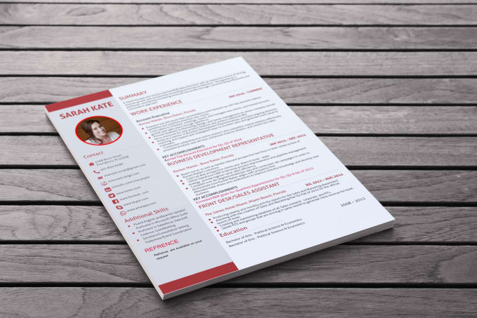 Gig Preview - Provide professional resume writing and cover letter service