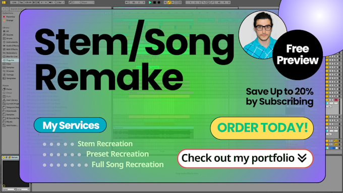 Gig Preview - Remake your song or individual stem