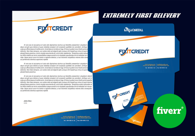 Gig Preview - Design letterhead, stationery or business card