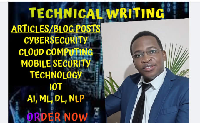 Bestseller - write technical articles and blogs on cybersecurity and technology