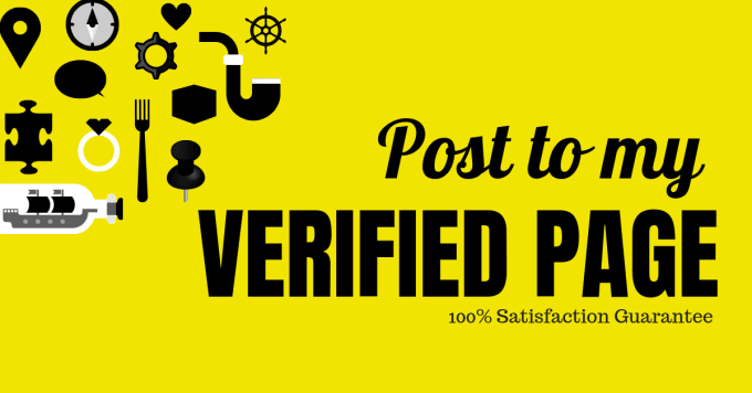 Bestseller - boost your social media accounts on verified pages