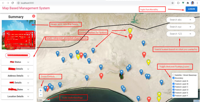 Gig Preview - Make gis maps, webgis apps, interactive web maps