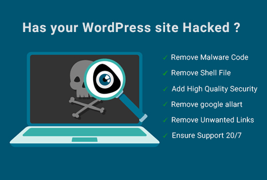 Gig Preview - Remove malware and restore your hacked wordpress site