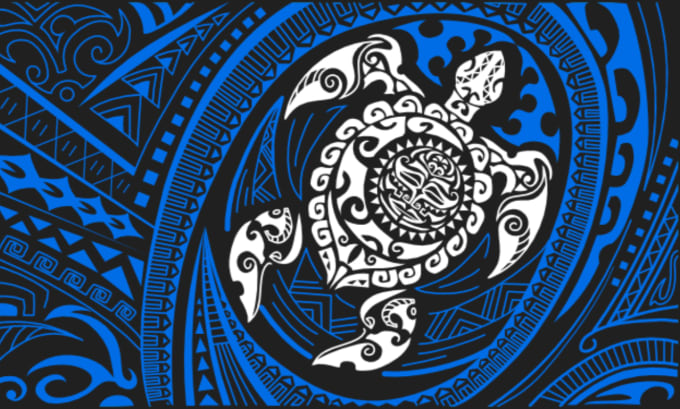 Gig Preview - Design tribal tlingit polynesian maori artworks