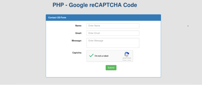 Gig Preview - Create secure HTML forms for your website with recaptch