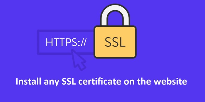 Gig Preview - Install, configure paid and free SSL certificates on website