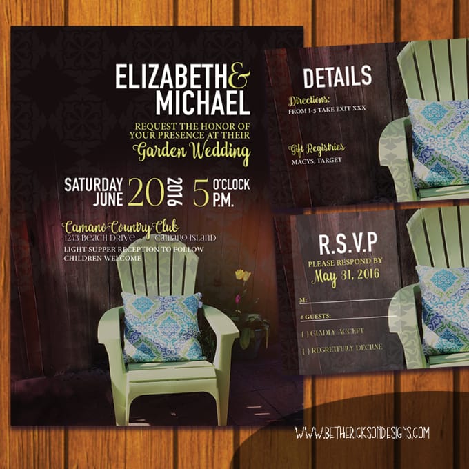 Gig Preview - Create a custom invitation for any event