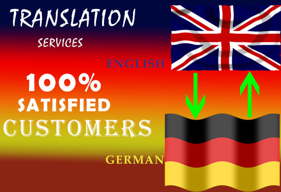 Gig Preview - Do flawless english to german translation for your content