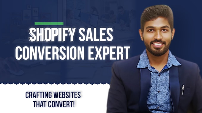 Gig Preview - Be your shopify cro expert and help in sales conversions