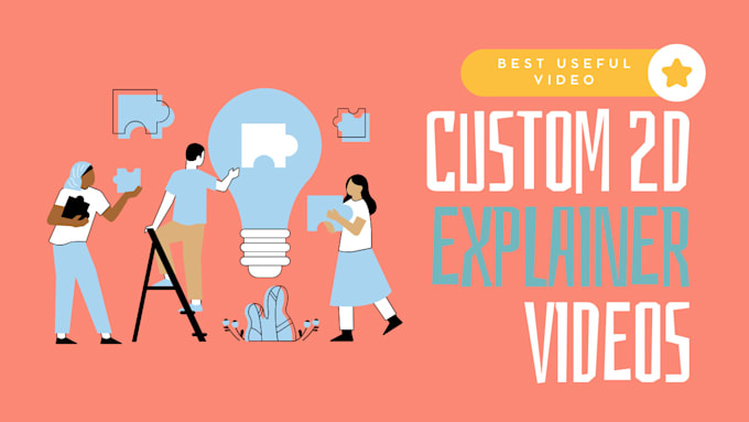 Bestseller - create custom 2d explainer video as per your requirement