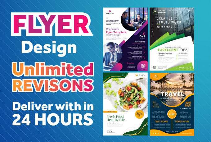 Gig Preview - Design flyers and brochures for your business