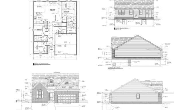 Gig Preview - Design professional 2d architectural floor plan in autocad