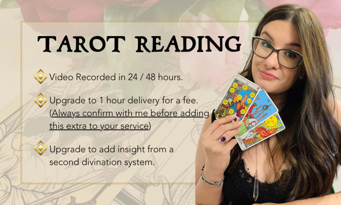 Gig Preview - Do a tarot reading in 24 to 72 hours