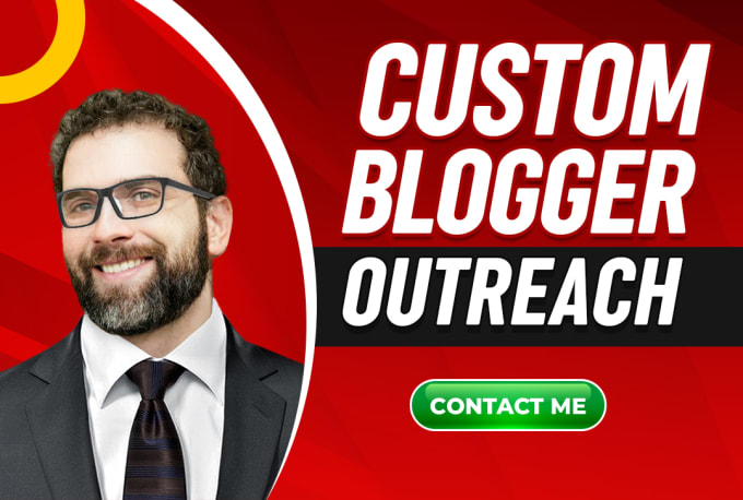 Gig Preview - Do blogger outreach white hat seo backlinks