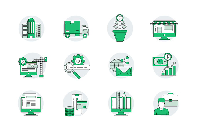 Gig Preview - Design professional custom icons tailored to your needs