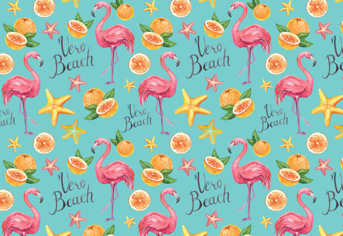 Gig Preview - Make hand drawn seamless pattern