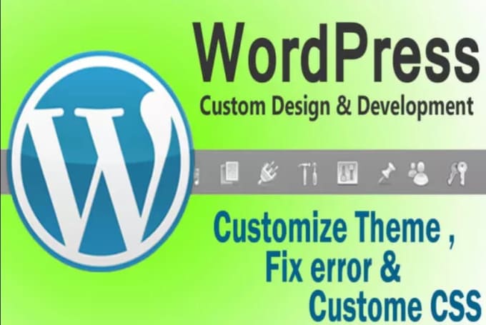 Gig Preview - Create your landing page with wordpress elementor