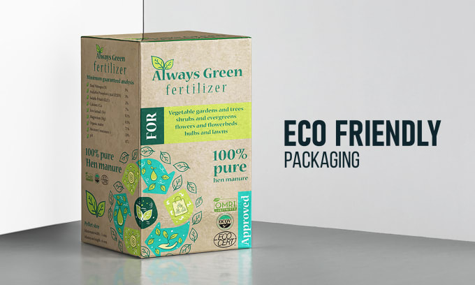 Gig Preview - Do professional eco friendly product packaging designs