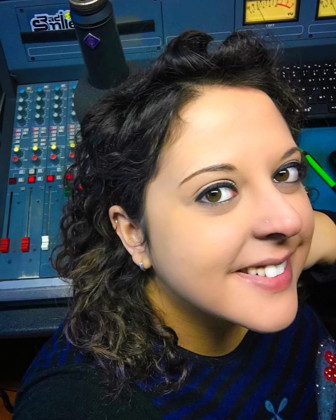 Gig Preview - Provide you an pro italian female voiceover