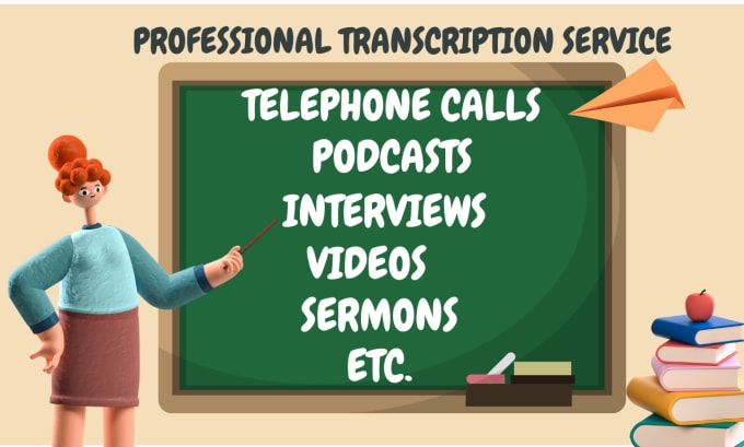 Bestseller - meticulously transcribe your english audio or video to text