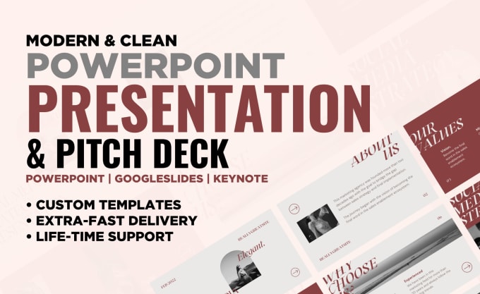 Gig Preview - Powerpoint presentation, google slides, pitch deck in 24 hours