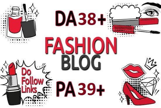 Bestseller - post fashion guest post content in da 38 and pa 39 blog