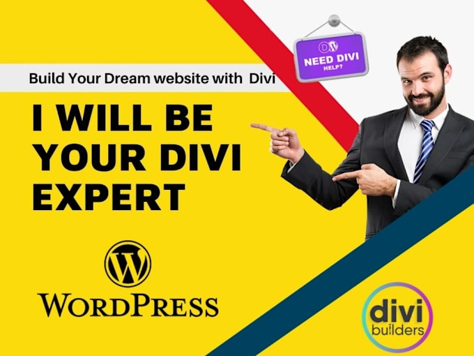 Gig Preview - Be your divi expert and customize divi theme