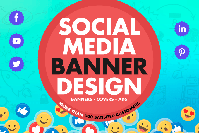 Gig Preview - Do eye catching social media covers and banners