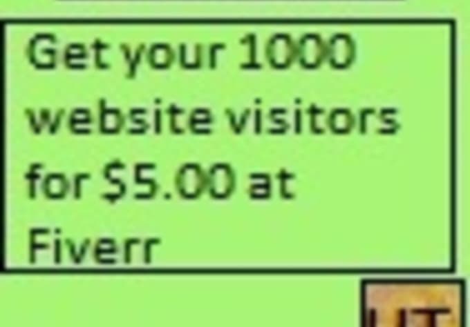 Bestseller - send 1000 unique visitors to your website