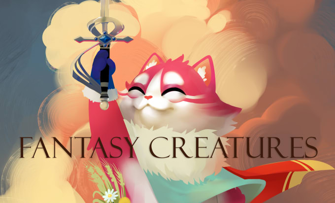 Gig Preview - Draw cute animals or fantasy creatures