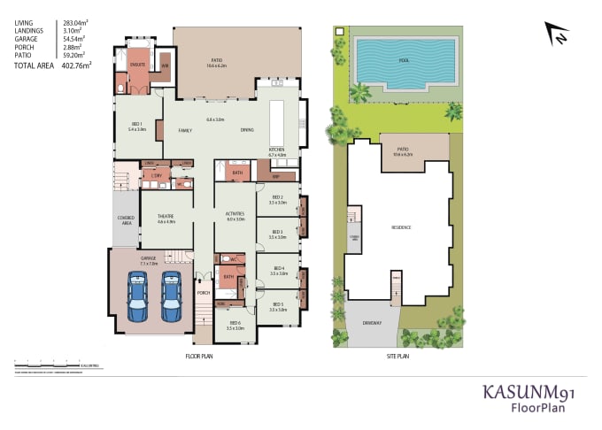 Gig Preview - Draw real estate marketing purposes floor plan and site plan