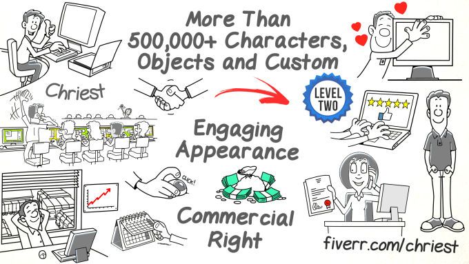 Bestseller - create a professional whiteboard animation video