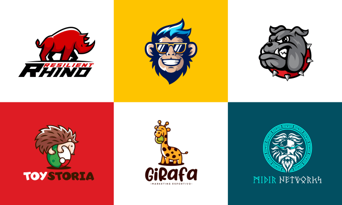 Gig Preview - Create a custom mascot logo for you