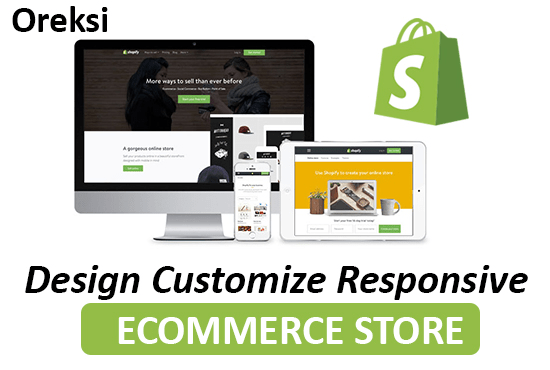 Bestseller - design customize responsive shopify store, shopify website