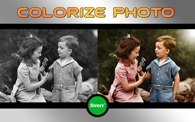 Gig Preview - Restore, fix and colorize old photo